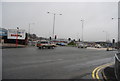 Complex road junction at Bury Bridge in BL8 2BD