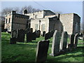Church & churchyard of St Helen Auckland in DL14 9ER