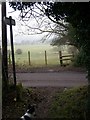 Footpath crosses the Pilgrims Way in ME14 3DZ
