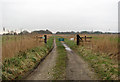 Private track belonging to Horsey Estate in NR29 4EE
