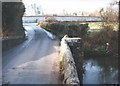 Anjou Bridge over the River Meon at Catisfield in PO15 5DX