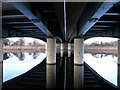 Jubilee Bridge from below in TS17 5AZ