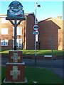 Larkfield Village Sign in ME20 6BY
