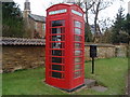 Telephone box in Hannington in NN6 9FP