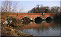 Railway bridge over River Mole in KT10 8AR