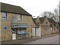 King's Cliffe: village shop and school in King's Cliffe