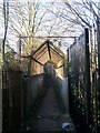 Footbridge over Railway in ME14 5FP