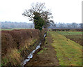 Footpath and ditch, Napton Bridge in CV47 8NQ