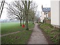 Footpath along the back in OX2 0DF