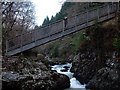 River Llugwy flowing beneath the miners bridge in LL24 0DA
