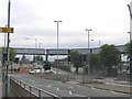 The Rover bridge over the A38 at Longbridge being demolished in B45 8TL