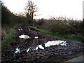 A very muddy track ! in CV9 2JR