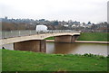 Station Rd Bridge over the Exe Flood Relief Channel in EX4 2BL