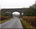 Railway bridge, Hunningham Hill in CV33 9ES