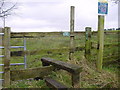 Stile and Footpath North Nook Beacon Fell in PR3 2ET