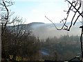 A view from Panty-yr-esgair over Nant Colwyn in SY18 6PS