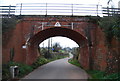 Railway bridge, Sowden Lane, Lympstone in EX8 5AB