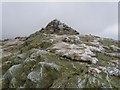 Summit Cairn, Middle Fell in Wasdale