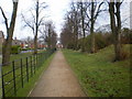 Path Calderstones Park in BB7 9GU