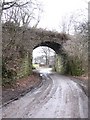 Disused railway bridge, Arthington in LS21 1NT
