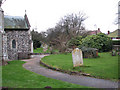 St Martin's Church - churchyard in NR27 0PW