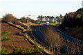 Dundee / Aberdeen dual carriageway (A90) near Quilkoe in DD8 3RS