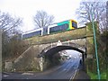 Bridge on Hewell Road under the Redditch branch line. in B45 8NY