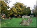 Churchyard, Holy Cross church, Chiseldon, Swindon in SN4 0NP