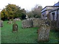 Churchyard and Holy Cross church, Chiseldon, Swindon in SN4 0NP
