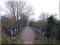 Bridge over the river Wensum in NR9 5GB