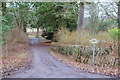 Driveway to Burnside House in DD8 2RX