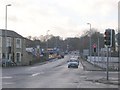 Huddersfield Road - viewed from Bradford Road in WF17 9NR
