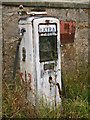 "Fill 'er up, Guv" - disused petrol pump in KY11 7EY