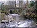 The Glenkinnon Burn goes under the road at Peel in TD1 3LH