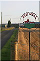 Redwell Farm sign in DD8 1QB