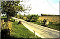 B947 road cutting through Stone Circle in PH10 6QT