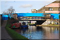White Post Lane Bridge over the Lea Navigation in E20 1FS