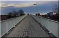 The Aquarius footbridge from Archway Hulme in M15 6GH