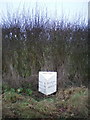 The Eccleshall milestone in ST21 6LS