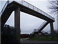 Footbridge over A2 London Road in ME13 8SW