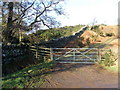 Gate on the old track to Murton in CA16 6LS