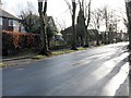 Timperley - Mayfield Road, looking south in WA15 7LZ