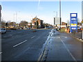 Plymouth Grove junction, A6, Longsight in M12 5GJ