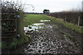 Muddy Public Footpath in PR3 0PL