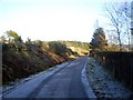 An icy approach to Wester Beltie in AB31 4JU