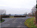 Road junction, Woolscott in CV23 8DF