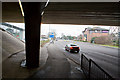 Leigh Road passes under the M3, Eastleigh in SO50 9PT