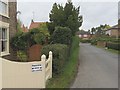 Road sign Old Bolingbroke in PE23 4HB