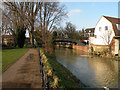 Footbridge over The Hen Brook in PE19 1HG