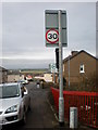 School Run from top of Park St. Brae in ML6 9BX